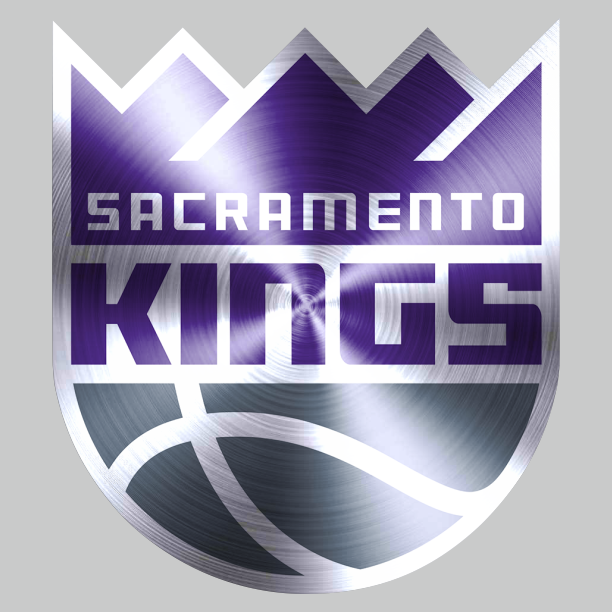 Sacramento Kings Stainless steel logo vinyl decal